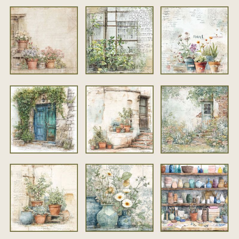 The Pottery Collection - 6x6