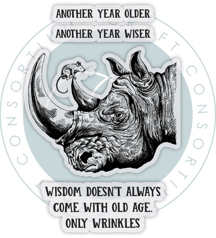 Oliver's Adventures A6 Photopolymer Stamp Set Wisdom