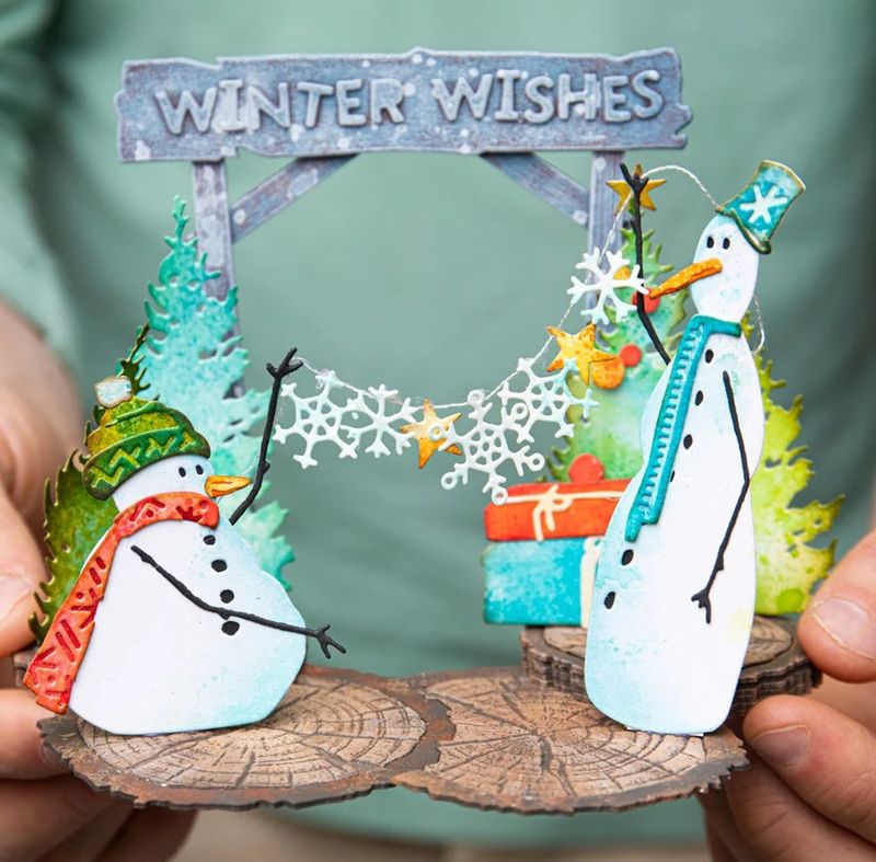 Thinlits Die Twig & Stump (26pcs) by Tim Holtz 
