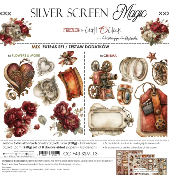 SILVER SCREEN MAGIC - EXTRAS SET - MIX