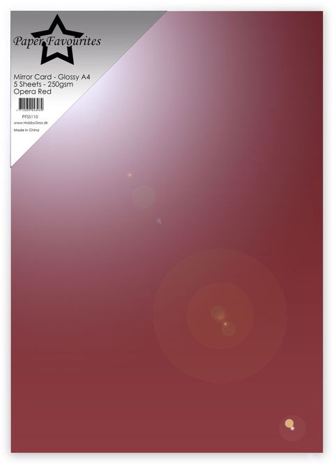 Hovedbilde Opera Red A4 Mirror Card ...