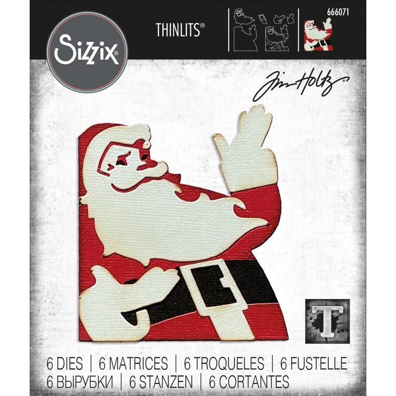 Retro Santa