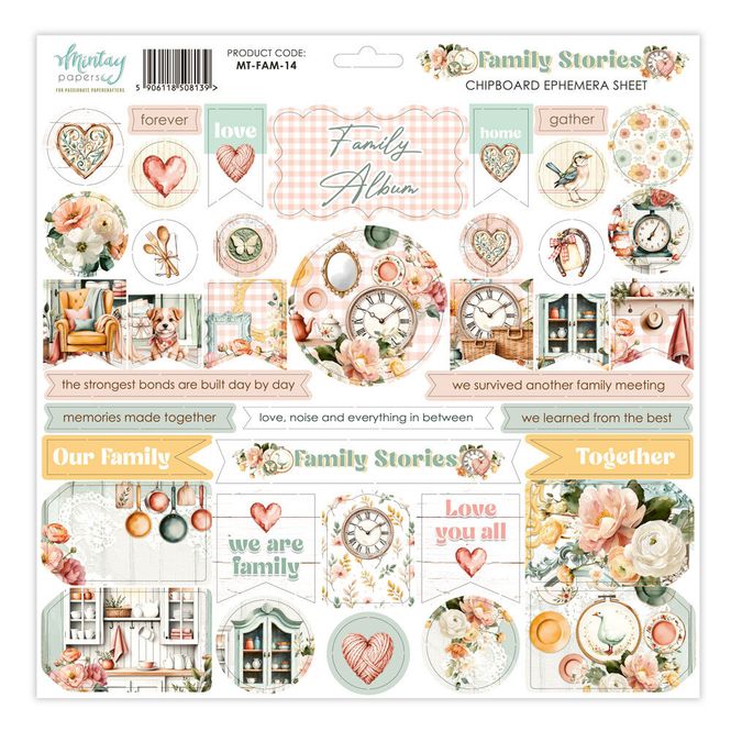 Hovedbilde Family Stories 12x12 Inch ...