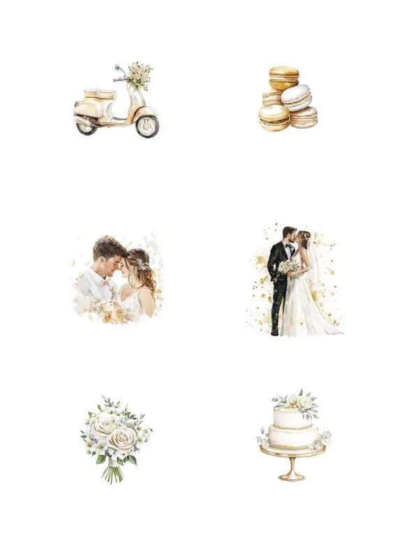 Marry Me - A4 - klippeark