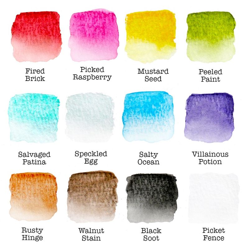 Distress Watercolor Pencils - Set 1