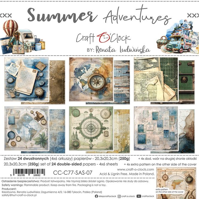 Hovedbilde SUMMER ADVENTURES - A SET OF ...