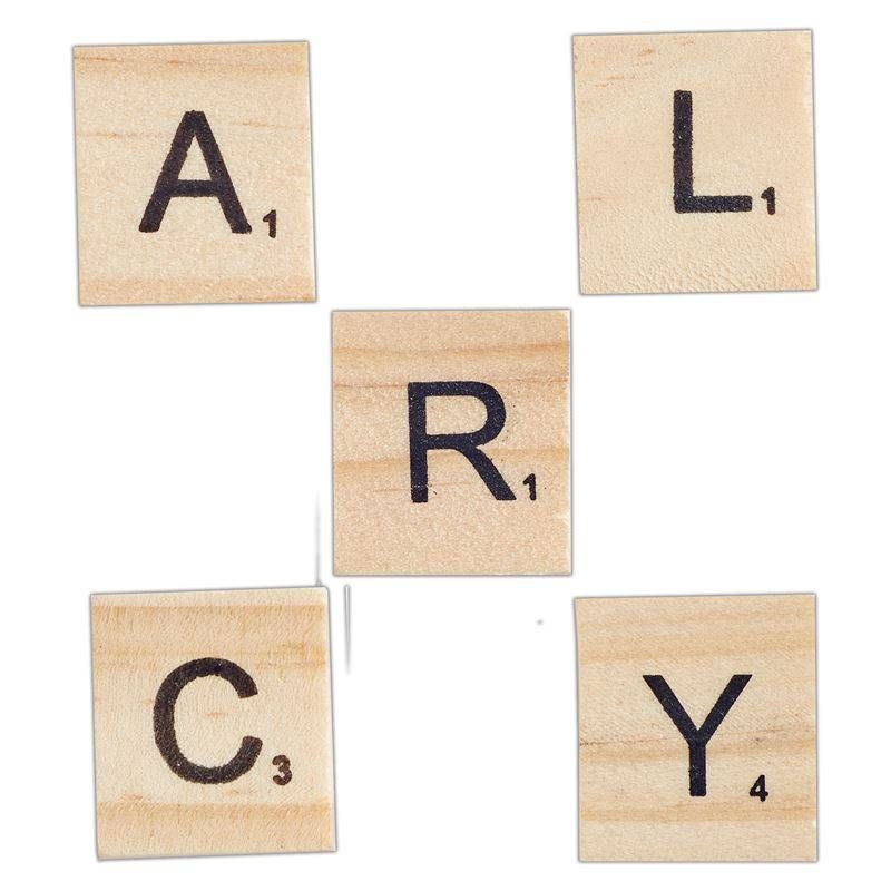 Papermania - Wooden Tile Letters (200pcs)