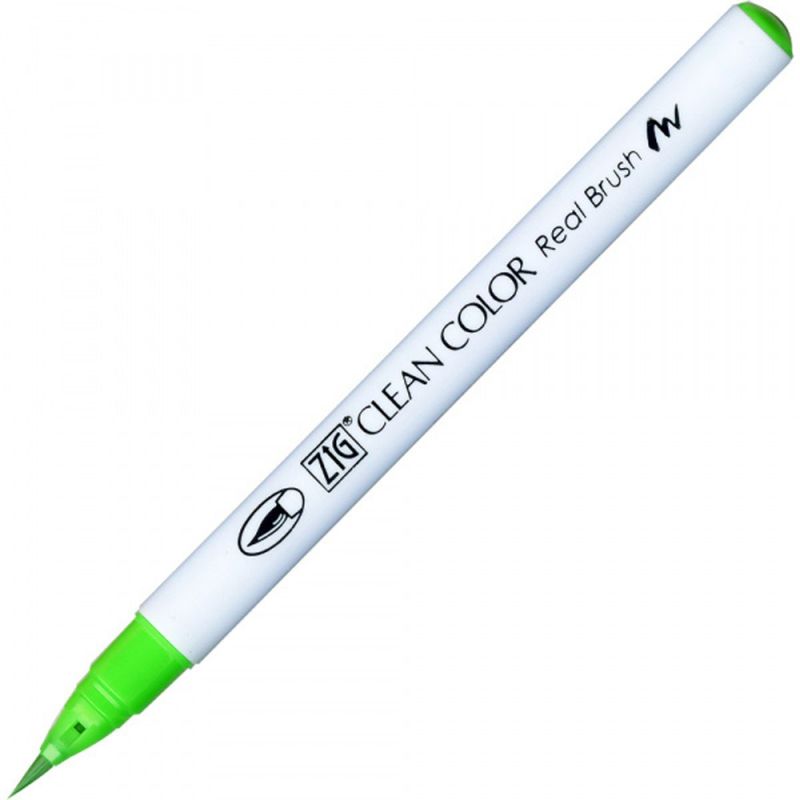 Zig Clean Color Real Brush 004 Fluorescent Green