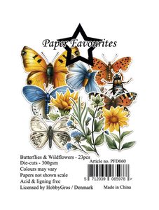 Hovedbilde Die-Cuts A7 Butterflies & ...