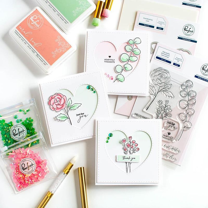 Pink Fresh  - With Love . Stempel & dies