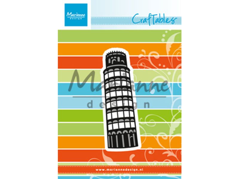 Marianne Design Craftables – Skjeve tårnet i Pisa