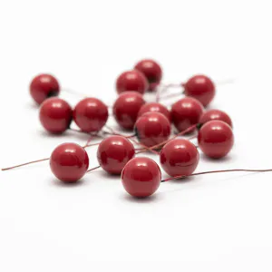 Hovedbilde CH225 Pynteb&aelig;r Dyp r&oslash;d 15mm