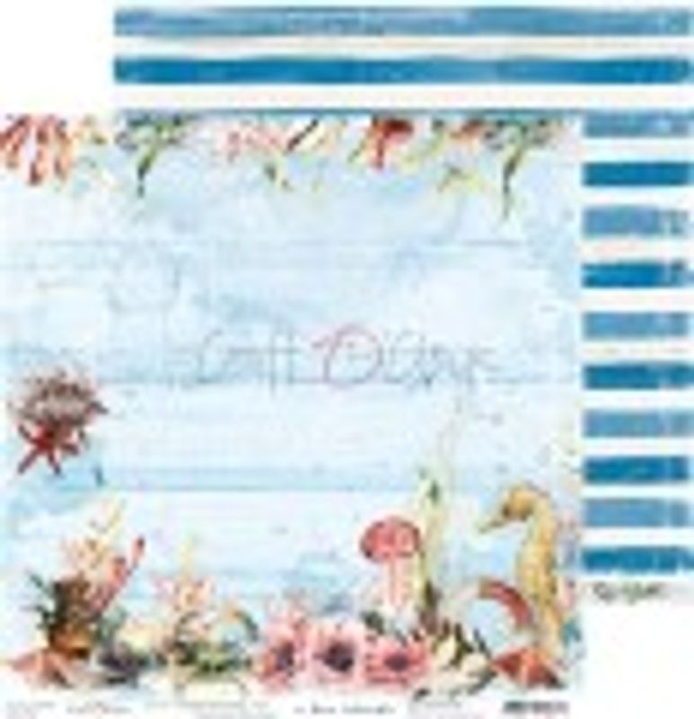 SEASIDE GREETINGS - A SET OF PAPERS 30,5X30,5CM