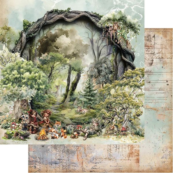 Alchemy of Art Paper Collection Friends of the forest 30&times;30