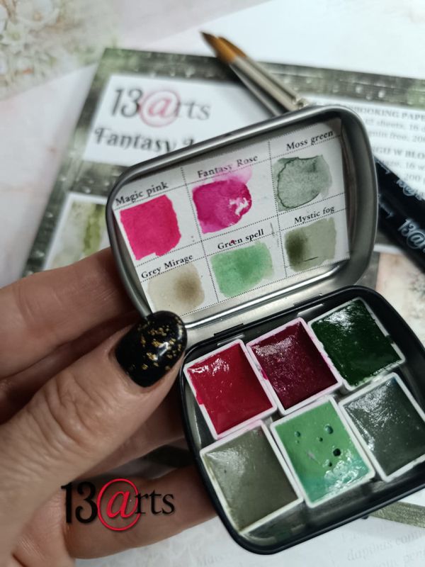 Mini watercolor set - FANTASY LAND