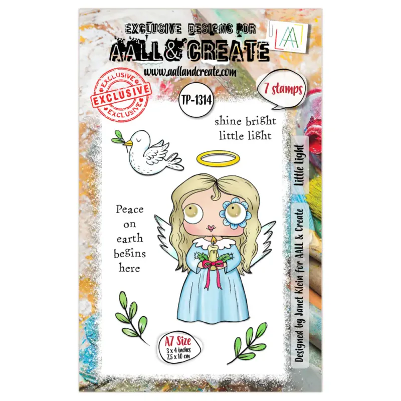 #TP-1314 - A7 STAMP SET - LITTLE LIGHT