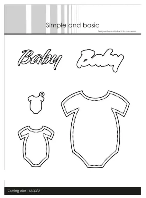 Hovedbilde Baby Onesie Cutting Dies ...