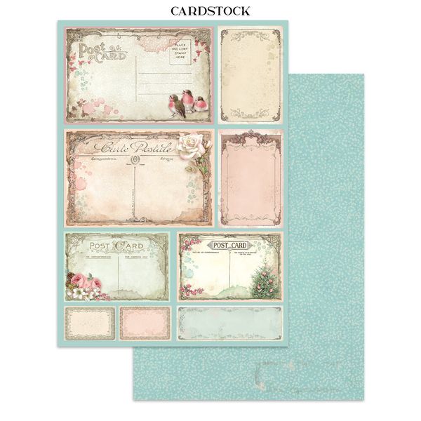 Winter Magic Junk Journal Stickers, Backgrounds, Cut-Outs