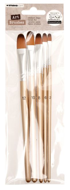 Hovedbilde Art Brushes Filbert Shape ...