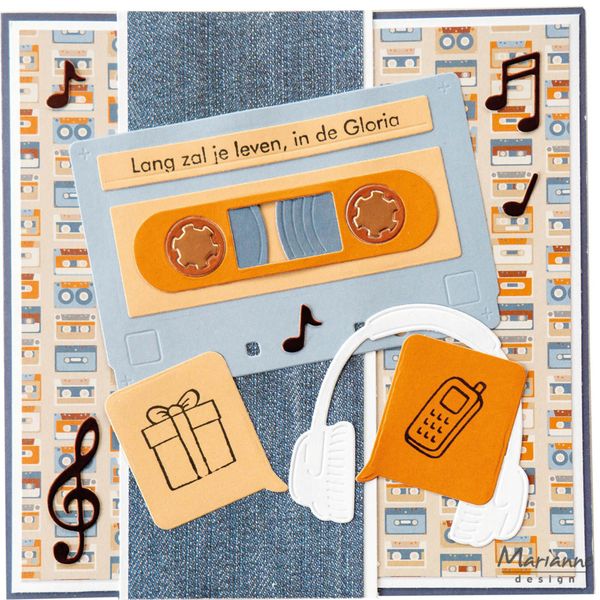 Craftable Punch Die XL - Music