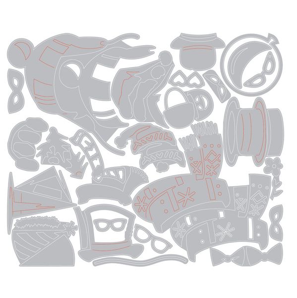 Thinlits Large Accessories Die (25pcs) by Tim Holtz