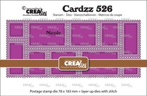 Hovedbilde Cardzz Dies Postage Stamp ...