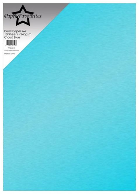 Hovedbilde Pearl Paper A4 Cloud Blue ...