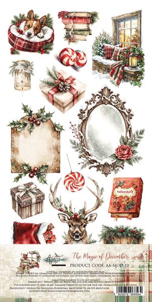 The magic of December - cut ut, enkle