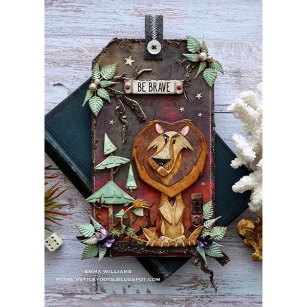 Thinlits Colorize Die Harrison (9pcs) by Tim Holtz